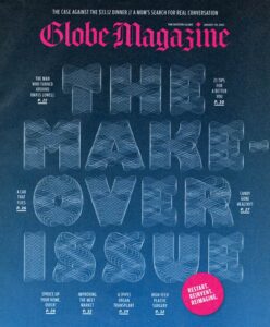 Boston Globe Magazine cover